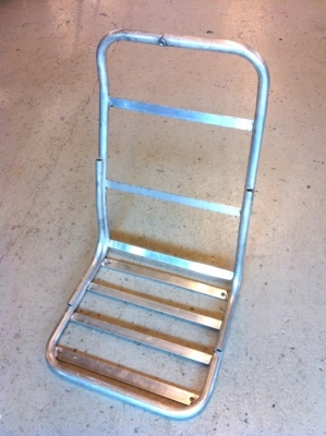 Alumium chair frame